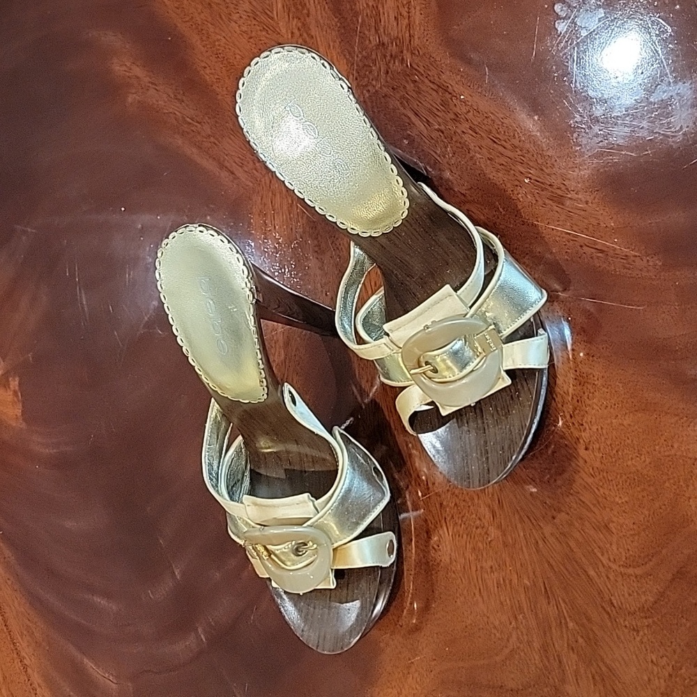 bebe shoes - size 7/ medium